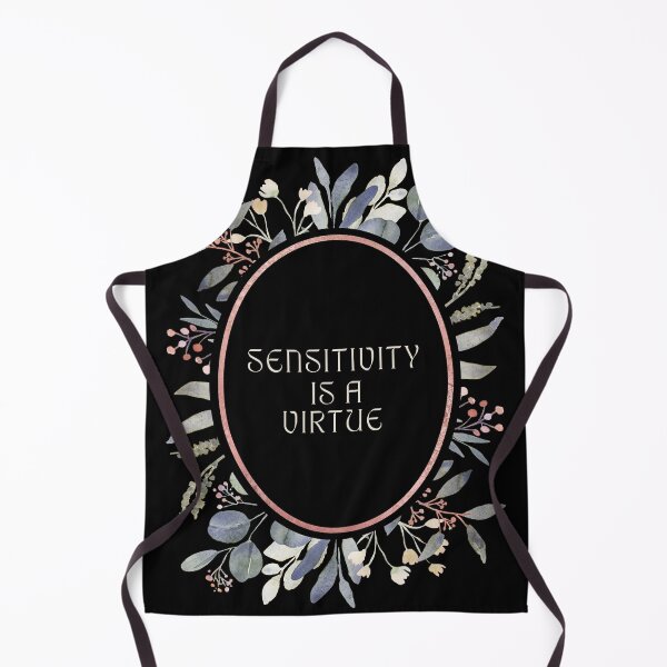 Item preview, Sensitivity is a virtue  designed and sold by Candlewood Museum & Gift Shoppe.