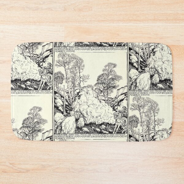 Item preview, Arthur Rackham- King Arthur- Great Marble Stone designed and sold by Dreamflight.