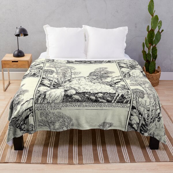 Item preview, Arthur Rackham- King Arthur- Great Marble Stone designed and sold by Dreamflight.