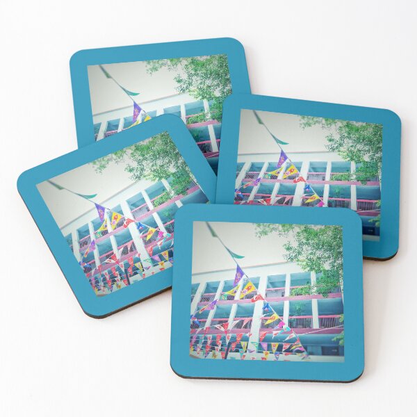 Item preview, Singapore&39;s 53rd Birthday Flags in array at designed and sold by HanseyShopz.
