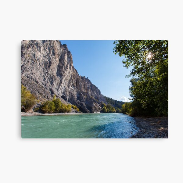 Canyon of the River Rhine Leinwanddruck