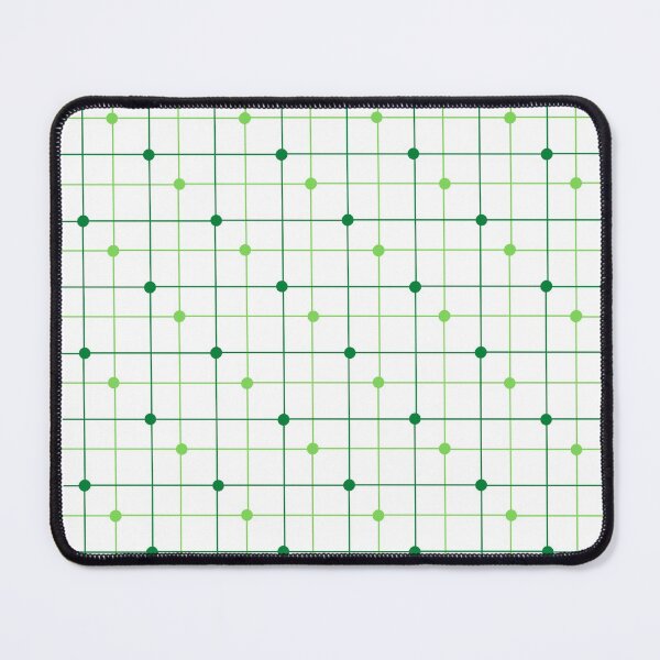 Item preview, Two color dot and lines simple pattern in green designed and sold by Celey-shop.