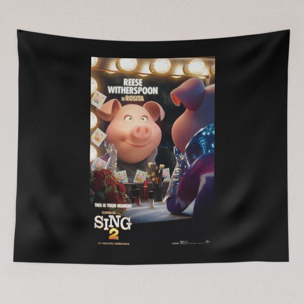 Item preview, Funny Gifts For Sing Character Posters Show The Animal Gift For Christmas designed and sold by JerodMraz741.