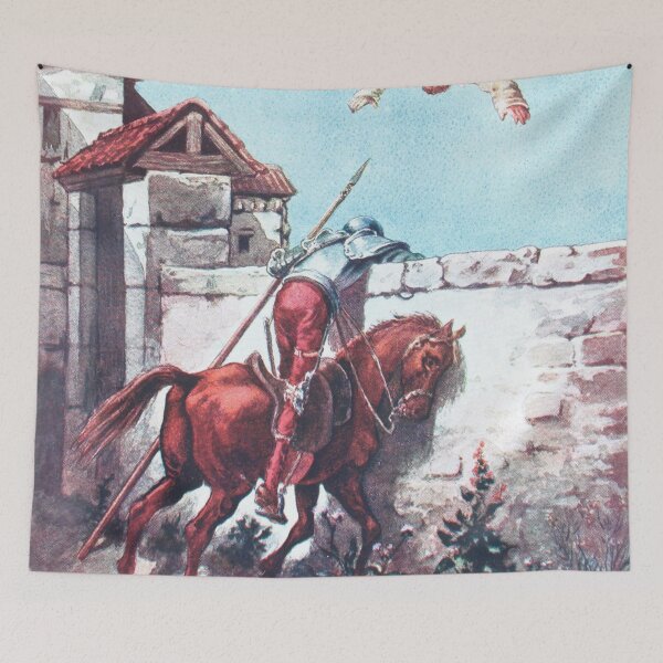 Item preview, Don Quixote and Sancho Panza designed and sold by Vintage Designs +.