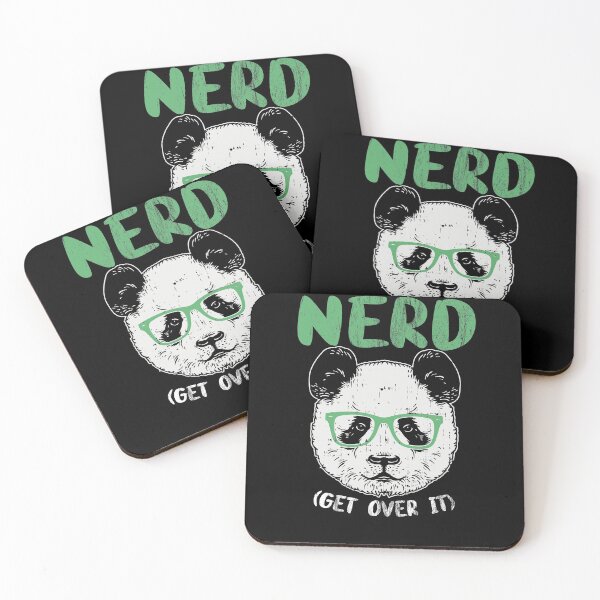 Item preview, I am A Computer Nerd - Get Over It Panda with glasses is designed and sold by Cedinho.