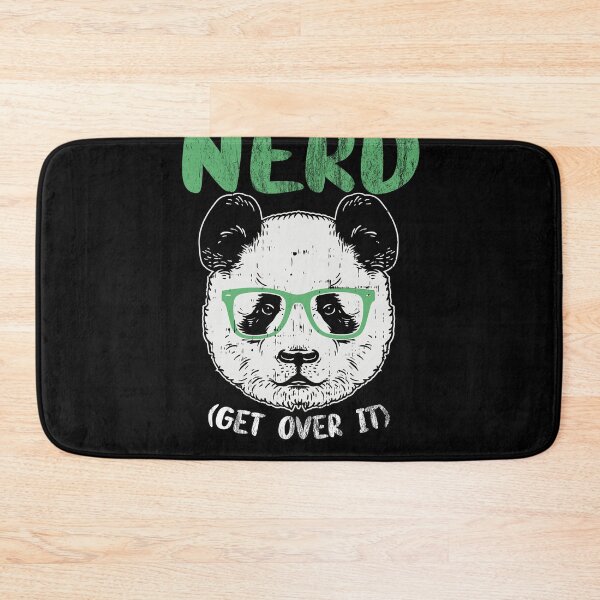 Item preview, I am A Computer Nerd - Get Over It Panda with glasses is designed and sold by Cedinho.