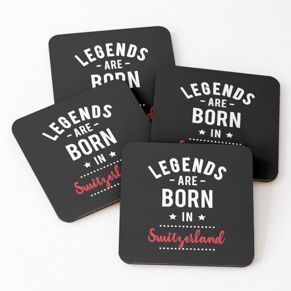 Item preview, Legends Are Born In Switzerland designed and sold by ProjectX23.