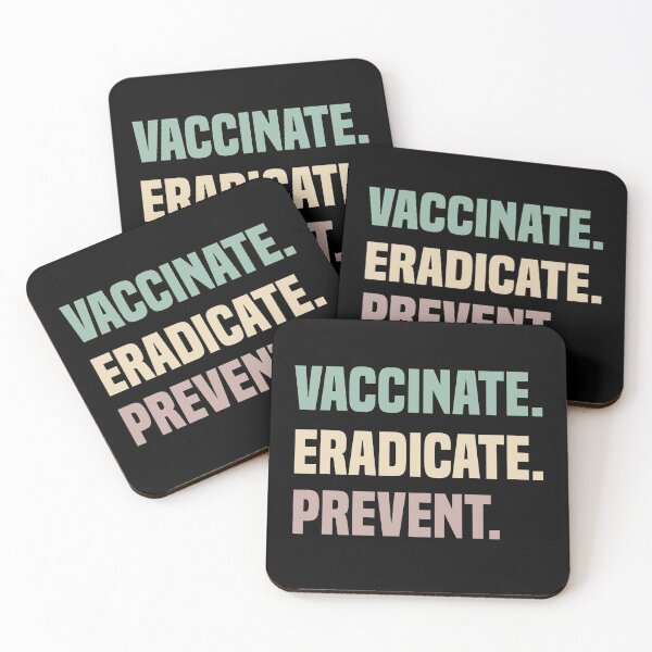 Item preview, Vaccinate Eradicate Prevent designed and sold by medbdj.