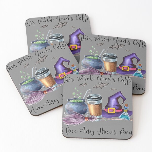 Item preview, Womens This Witch Needs Coffee Bee Any Hocus Pocus Halloween designed and sold by DyanStoy.