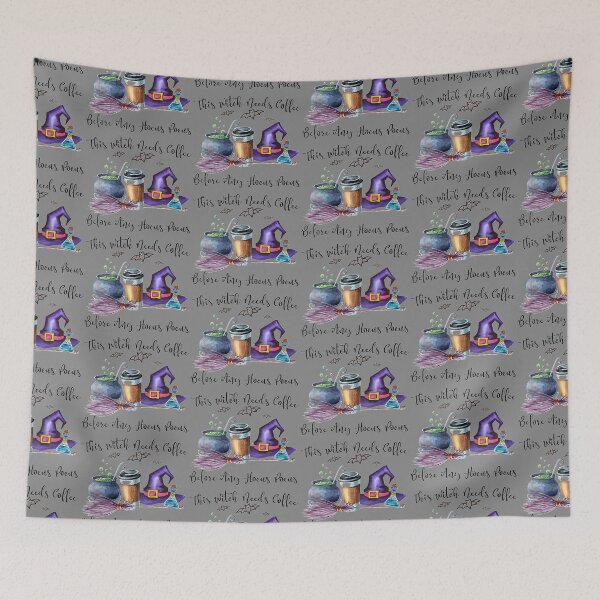 Item preview, Womens This Witch Needs Coffee Bee Any Hocus Pocus Halloween designed and sold by DyanStoy.