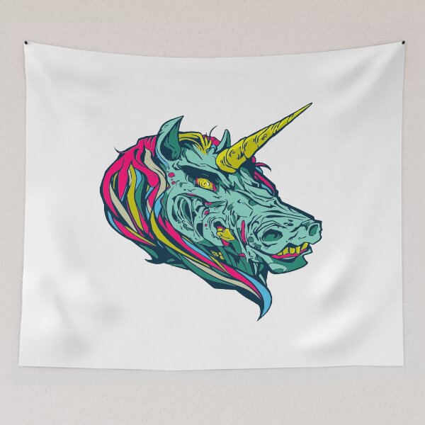 Item preview, Zombie unicorn Halloween- men’s and women’s  Halloween  designed and sold by Designs Of all kinds.