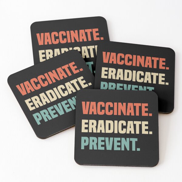 Item preview, Vaccinate Eradicate Prevent designed and sold by medbdj.