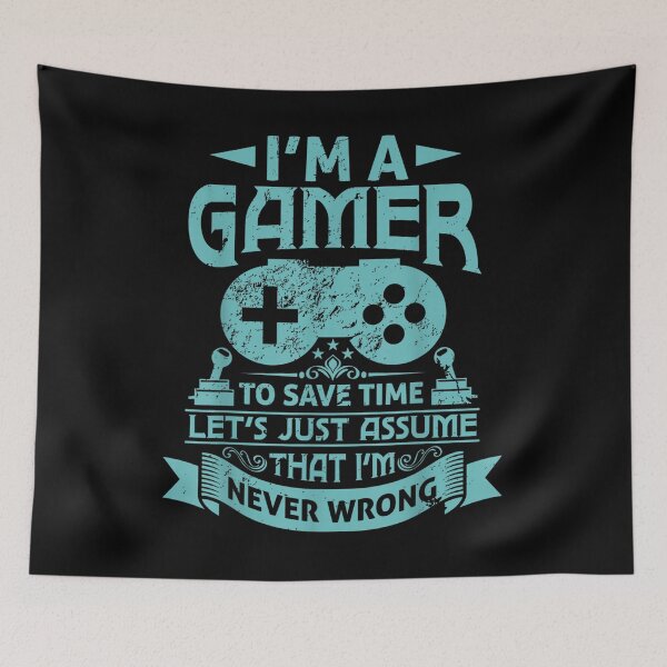 Item preview,  Funny Video Gaming Sayings Gamer Save Time designed and sold by gymat3.