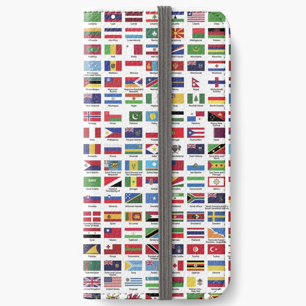 Lámina rígida for Sale con la obra «Banderas del mundo con nombres de  países» de Dee Dee