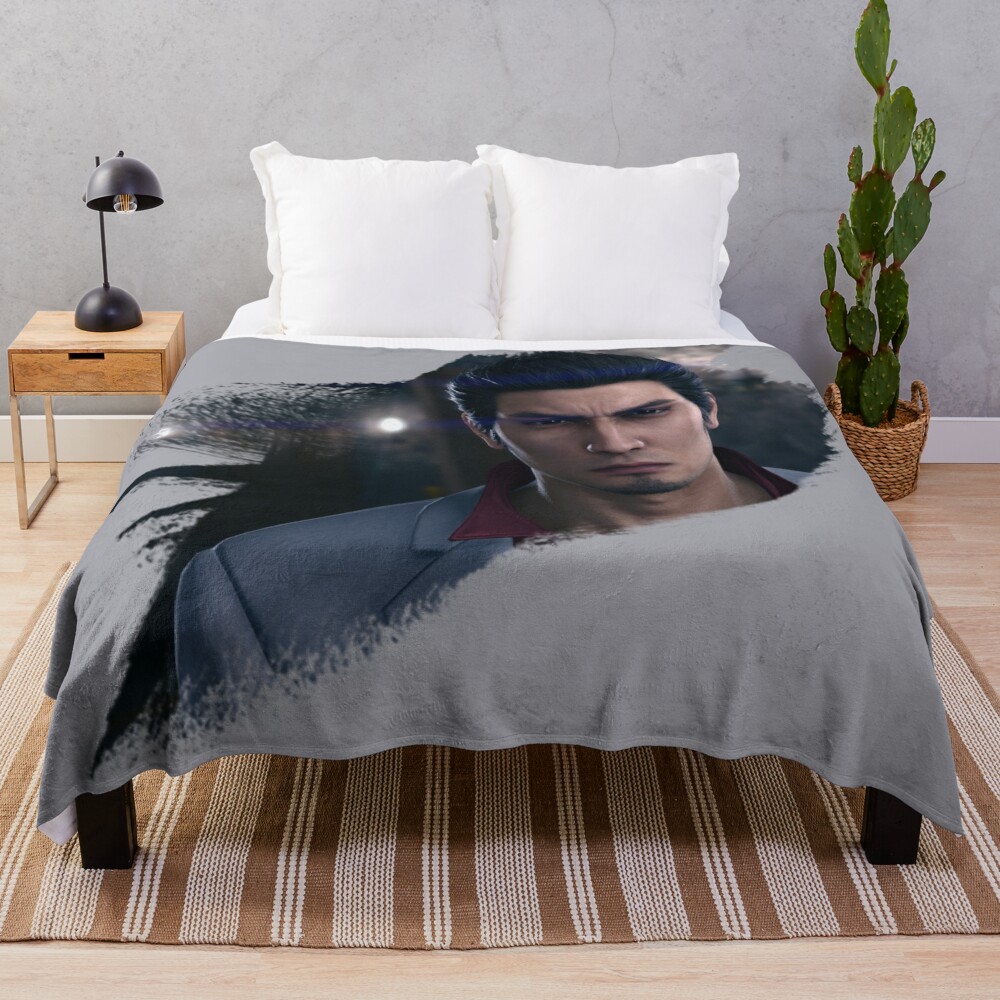 Yakuza Kiryu Gaming Baka Mitai Blanket