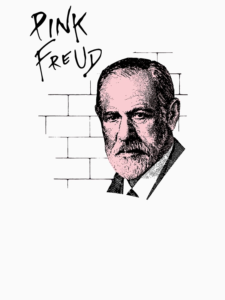 Pink Freud Sigmund Freud by TheShirtYurt