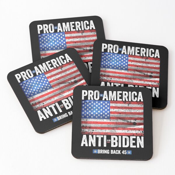 Item preview, PRO AMERICA ANTI BIDEN FLAG USA IMPEACH JOE BIDEN ANTI BIDEN designed and sold by HorizonDesignz.