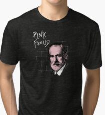 Camiseta de tejido mixto Pink Freud Sigmund Freud