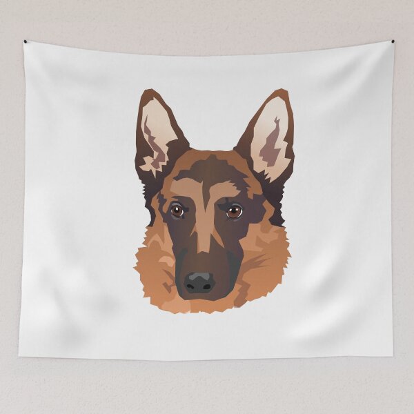 Item preview, German Shepherd Digital Art designed and sold by dibeja.