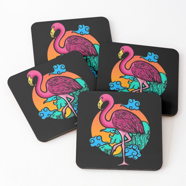 Item preview, Japanese flamingo. designed and sold by DesignedBySnip.