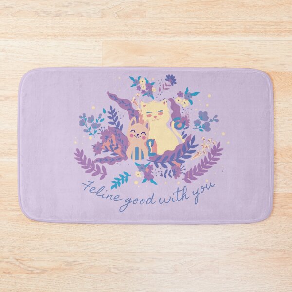 Item preview, Feline good with you | cat lover  designed and sold by SilkSpot.