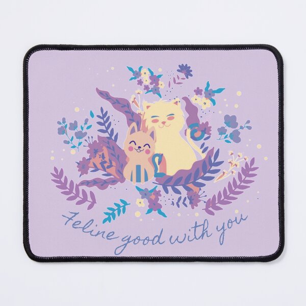 Item preview, Feline good with you | cat lover  designed and sold by SilkSpot.
