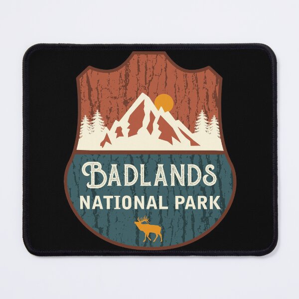 Item preview, Badlands national park designed and sold by Nature-mark.