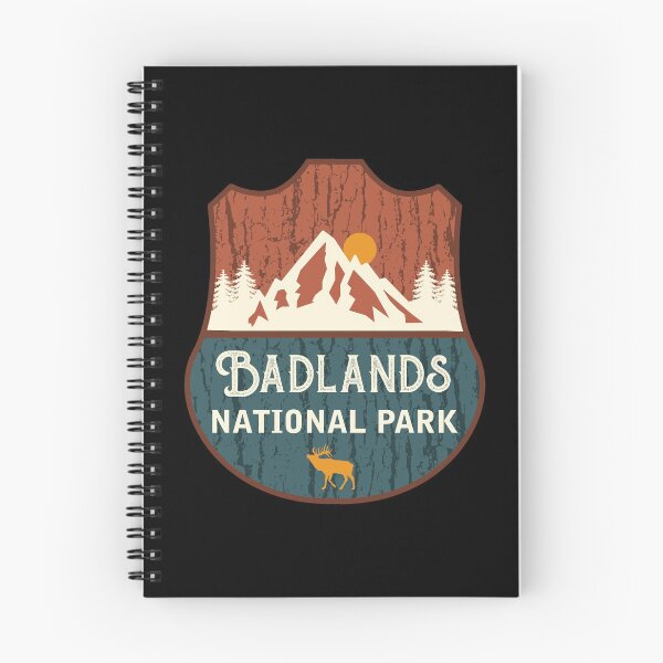Item preview, Badlands national park designed and sold by Nature-mark.