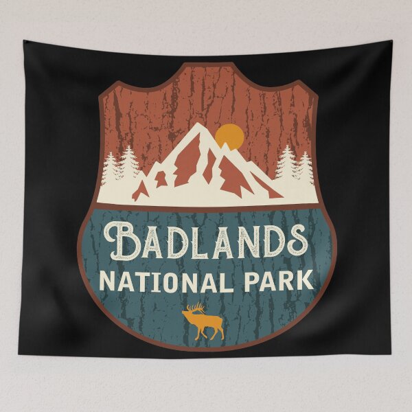 Item preview, Badlands national park designed and sold by Nature-mark.
