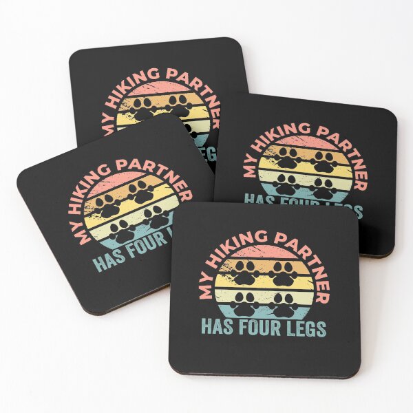Item preview, My Hiking Partner Has Four Legs designed and sold by BoldTigerDesign.