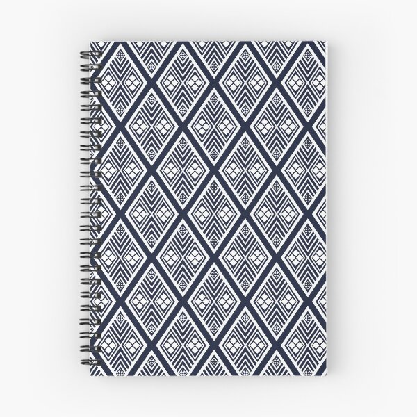 Item preview, white&blue geometric pattern designed and sold by GeomePattern.