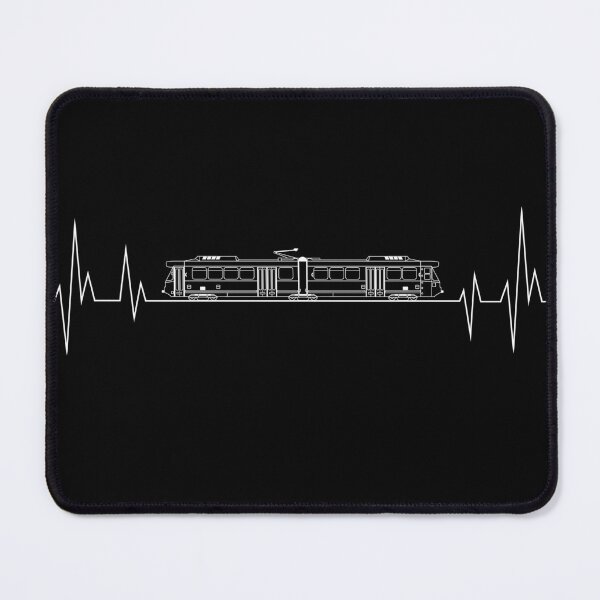 Item preview, B class tram heartbeat designed and sold by Green-over-red.