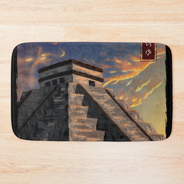 Item preview, Chichen Itza - Black designed and sold by ThorReyes.