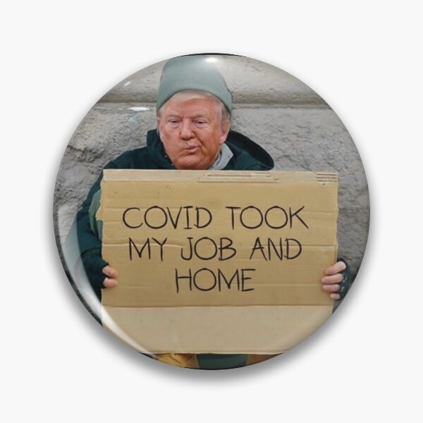 Item preview, Trump Unemployed Sticker designed and sold by FlemesShop.