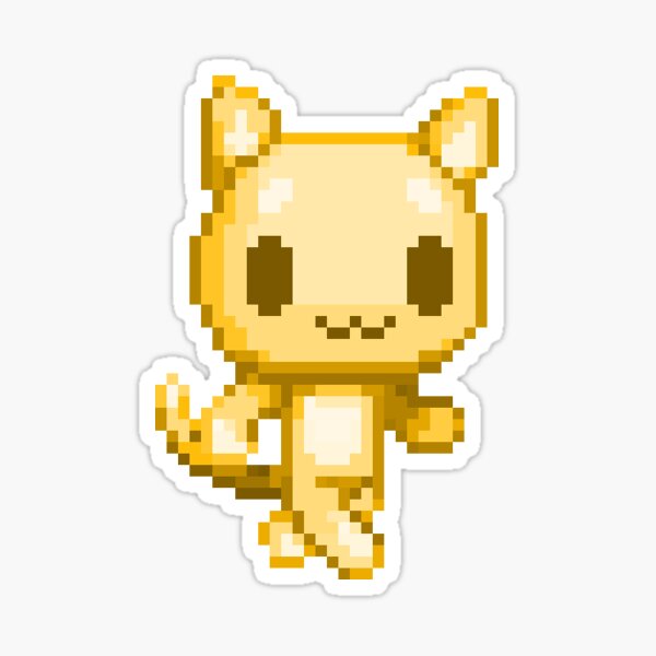 Gold Oka Sticker