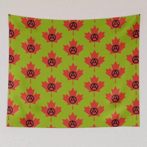 Item preview, Anarchist Maple Leaf designed and sold by ThreadTitan.