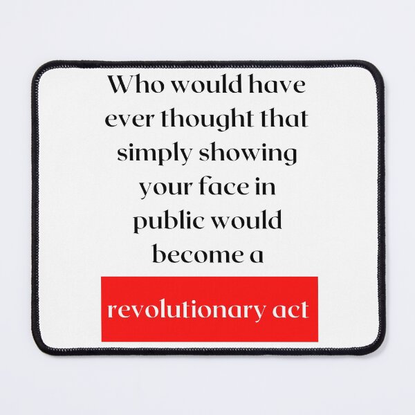 Item preview, Revolutionary Act designed and sold by BlueThrow.