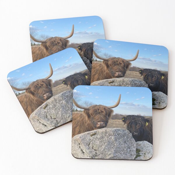 Item preview, Scottish Highland Cattle Cow and Calf 2809 designed and sold by SaarelaHighland.