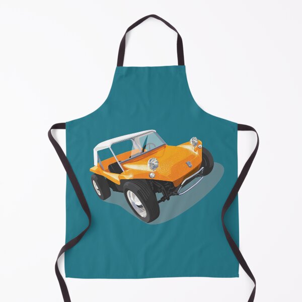 Item preview, Classic Manx beach buggy in orange designed and sold by candc-retro.