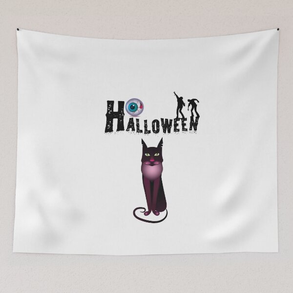 Item preview,  halloween cat rug designed and sold by krimobk.