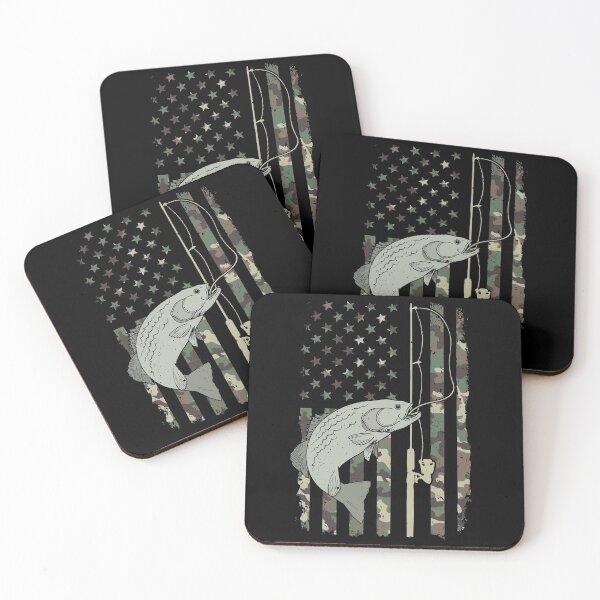 Item preview, American Flag Fishing Camo Military Themed  designed and sold by alenaz.