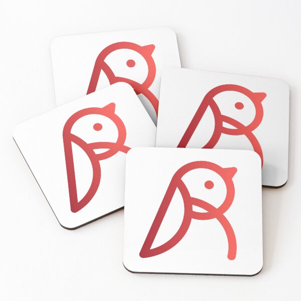 Item preview, Pájaro robin rojo estilizado designed and sold by HappyLime.