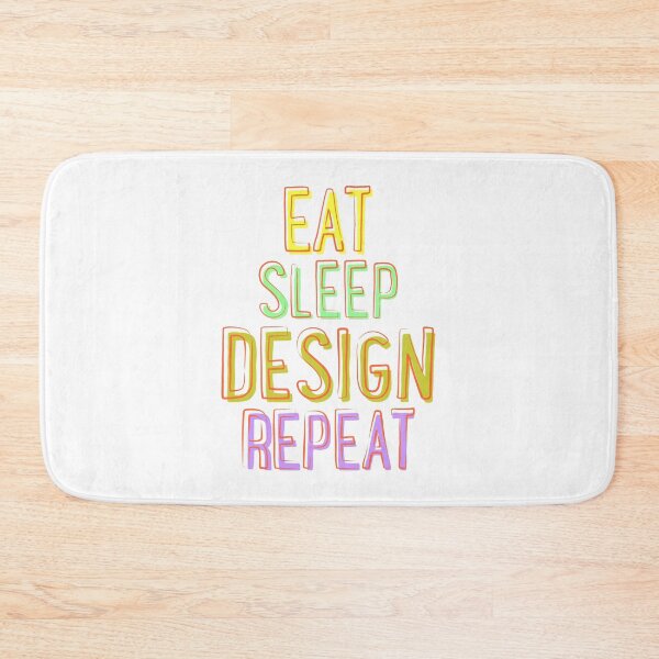 Item preview, Eat Sleep Design Repeat designed and sold by TheArtism.