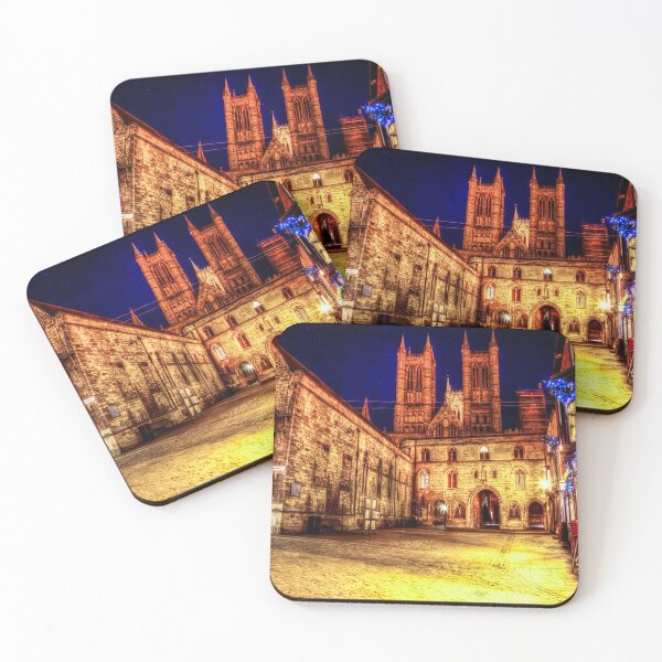 Item preview, Lincoln Cathedral Lights At Night designed and sold by Paul Thompson Photography.