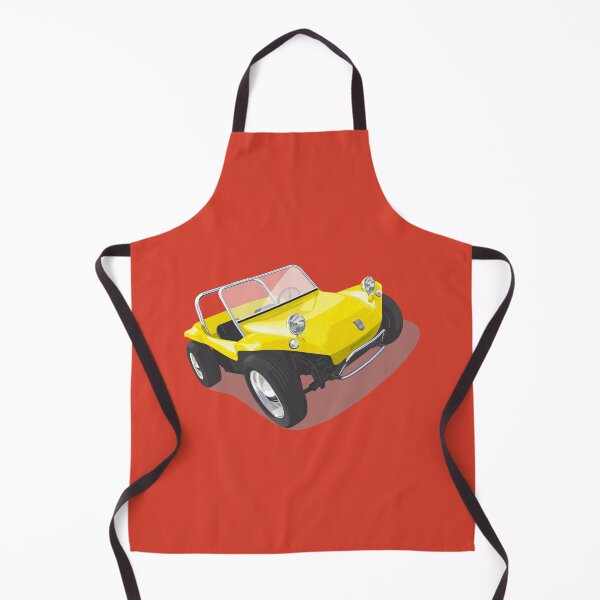 Item preview, Classic Manx beach buggy in yellow designed and sold by candc-retro.