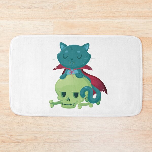 Item preview,   halloween cat rug designed and sold by krimobk.
