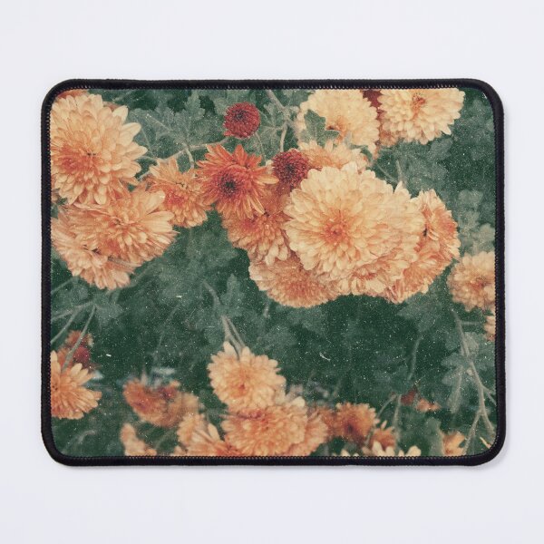 Item preview, Vintage autumn flowers, orange designed and sold by Cat Print.