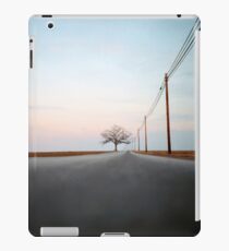 A Lonely Tree on a Long Road iPad Case/Skin