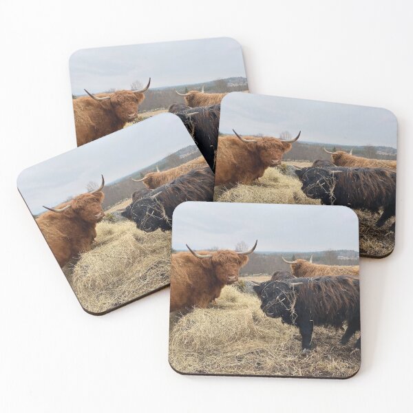 Item preview, Scottish Highland Cattle Cow and Calf 2812 designed and sold by SaarelaHighland.