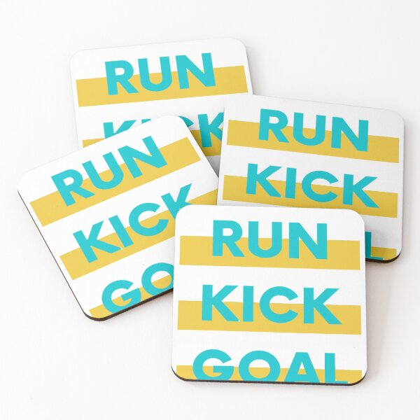 Item preview, RUN kICK GOAL designed and sold by INFINITYBOY.